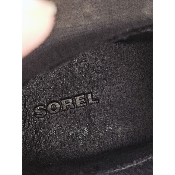 Sorel Women's Brown Leather Boots Size 10 - Picture 6 of 7